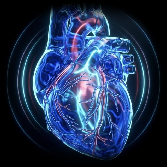 Corazón de cristal latiendo — recuperación